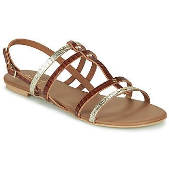 MANDIE  women's Sandals in Brown. Sizes available:4,6.5,2.5