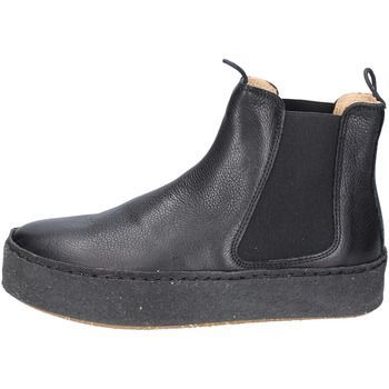 EY761  women's Low Ankle Boots in Black