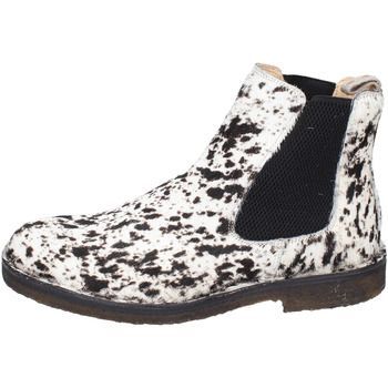 EY787  women's Low Ankle Boots in White