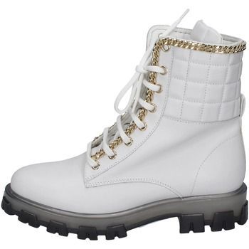 EY865  women's Low Ankle Boots in White