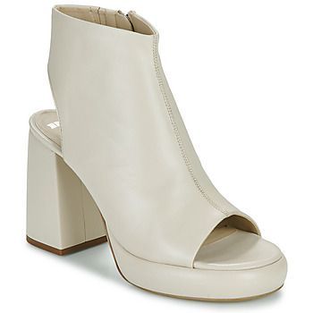 GINN-Y  women's Low Ankle Boots in White