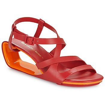 MOBIUS SIA MID  women's Sandals in Red