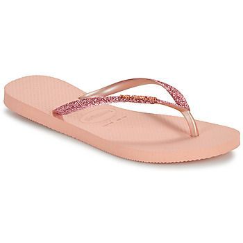SLIM GLITTER II  women's Flip flops / Sandals (Shoes) in Pink