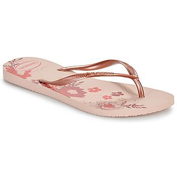 SLIM ORGANIC  women's Flip flops / Sandals (Shoes) in Pink