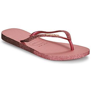 SLIM SPARKLE II  women's Flip flops / Sandals (Shoes) in Pink