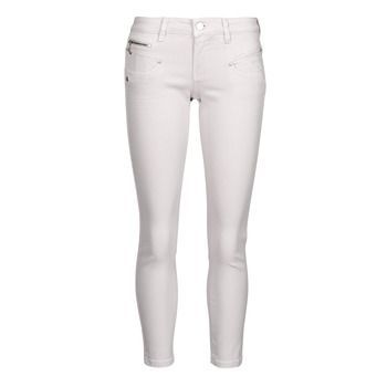 ALEXA CROPPED NEW MAGIC COLOR  women's Trousers in White