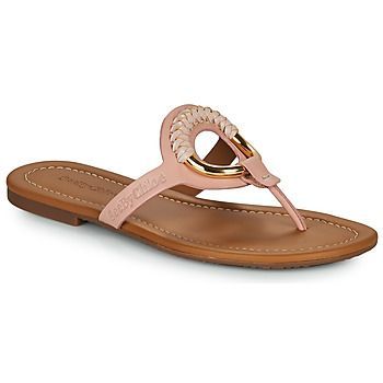 HANA SB38111A  women's Flip flops / Sandals (Shoes) in Pink
