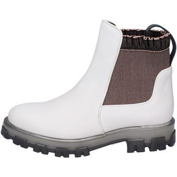 EY948  women's Low Ankle Boots in White