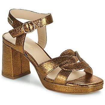 LINESS  women's Sandals in Gold