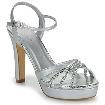 25185  women's Sandals in Silver