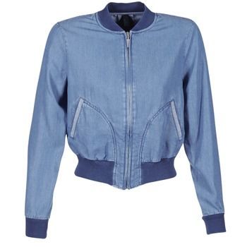 FERMANO  women's Denim jacket in Blue. Sizes available:UK 8,UK 10,UK 12