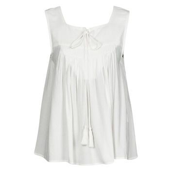 21111205B  women's Vest top in White. Sizes available:EU L,EU M,EU S