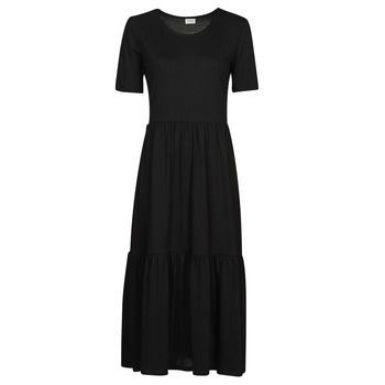 JDYDALILA FROSTY  women's Long Dress in Black. Sizes available:S,M