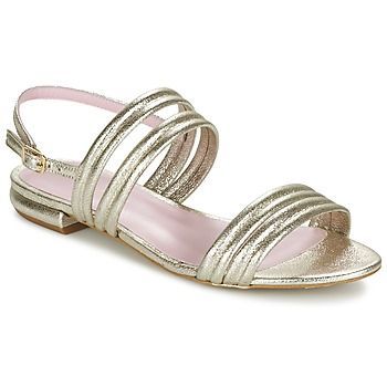 VEO  women's Sandals in Gold. Sizes available:3.5