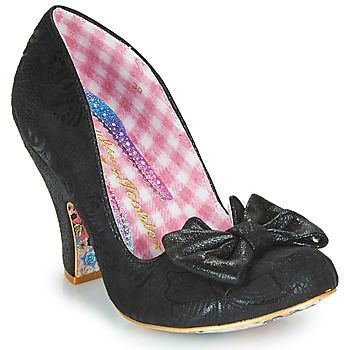NICK OF TIME  women's Court Shoes in Black. Sizes available:3.5,4,5,7.5