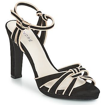 ARPEGE  women's Sandals in Black. Sizes available:3.5,6,6.5,7.5