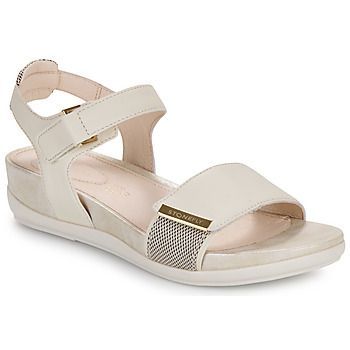 EVE 29 NAPPA LTH/LYCRA  women's Sandals in White