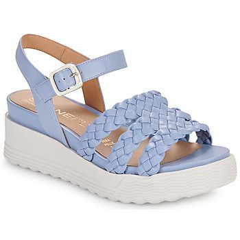 PARKY 16 EMBOSSED S./NAPPA LTH  women's Sandals in Blue