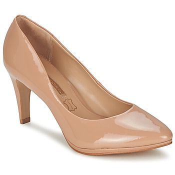 PIKKIMA  women's Court Shoes in Beige. Sizes available:3.5