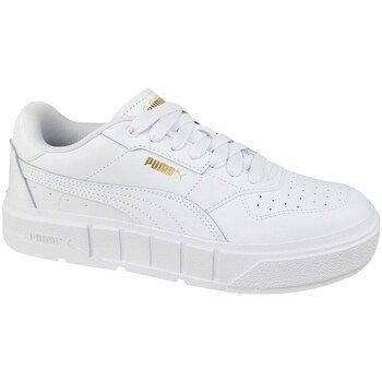 Cali Court Lth Jr  women's Shoes (Trainers) in White