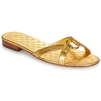EMMY-SANDALS-SLIDE  women's Mules / Casual Shoes in Gold