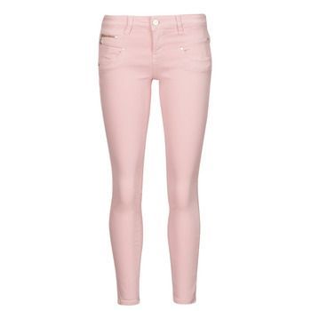 ALEXA CROPPED MAGIC COLOR  women's Skinny Jeans in Pink