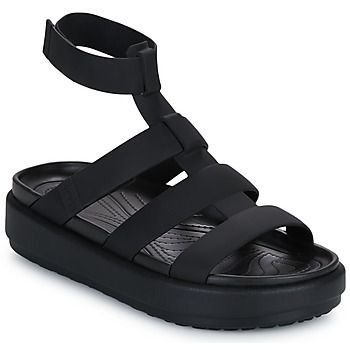 BROOKLYN LUXE GLADIATOR  women's Sandals in Black