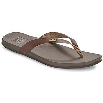 CUSHION LUNE  women's Flip flops / Sandals (Shoes) in Brown