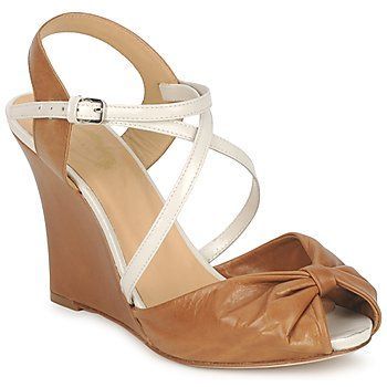 MYRTI  women's Sandals in Brown. Sizes available:5,5.5