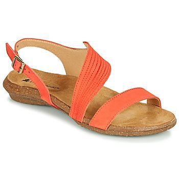 WAKATAUA  women's Sandals in Orange. Sizes available:4,5,6,7