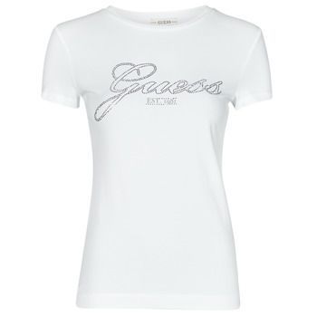 SS CN SELINA TEE  women's T shirt in White