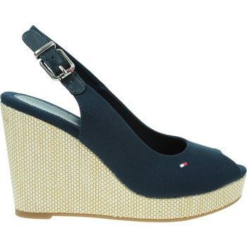 Iconic Elena Sling Back Wedge  women's Espadrilles / Casual Shoes in Marine
