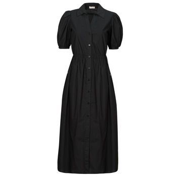 MA4084  women's Long Dress in Black