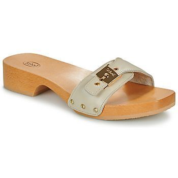 PESCURA CAMERON  women's Mules / Casual Shoes in Beige