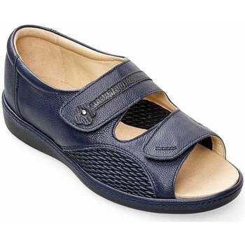 Peaceful Womens Wide Fit Sandals  women's Sandals in Blue. Sizes available:3,4,4.5