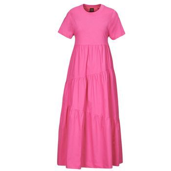 C_Enesi_1  women's Long Dress in Pink