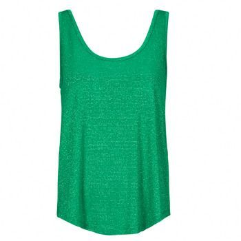 PCBILLO TANK TOP LUREX  women's Vest top in Green