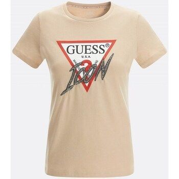 CN Icon Tee  women's T shirt in Beige