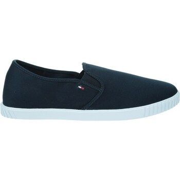 Canvas  women's Shoes (Trainers) in Marine