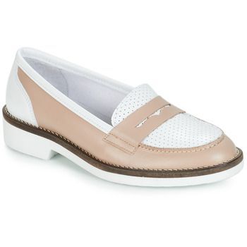 NINOU  women's Loafers / Casual Shoes in Beige. Sizes available:3.5