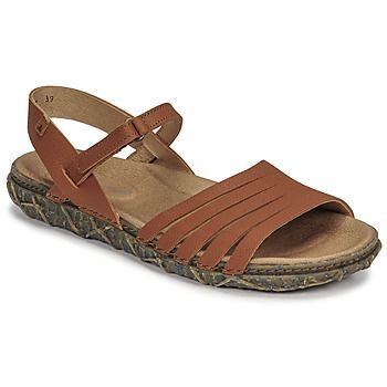SOFT  women's Sandals in Brown. Sizes available:3,4,6