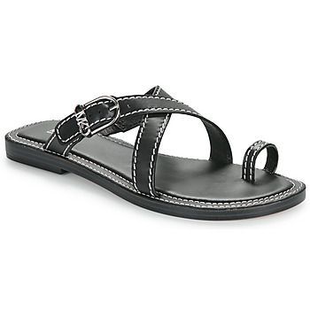 ASHTON FLAT THONG  women's Sandals in Black