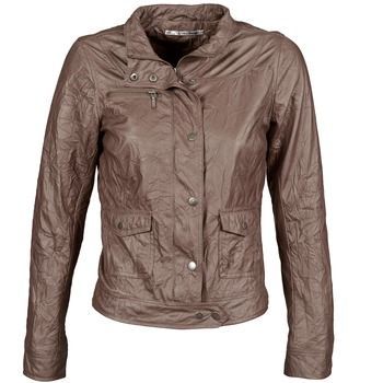 GIRUP  women's Leather jacket in Brown