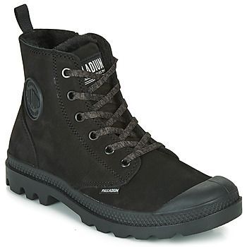 PAMPA HI ZIP WL  women's Mid Boots in Black. Sizes available:3.5,5,5.5,6.5,7,3.5