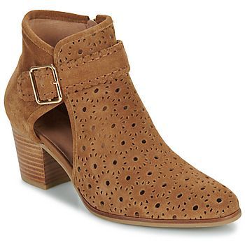 GLONY  women's Low Ankle Boots in Brown