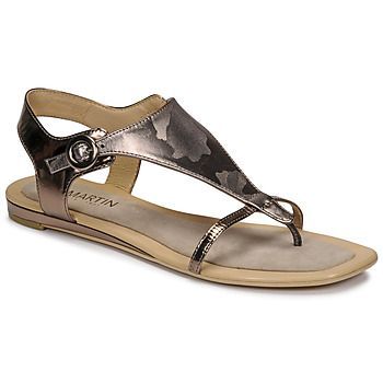 ARMOR  women's Sandals in Silver. Sizes available:4.5,5.5,6.5