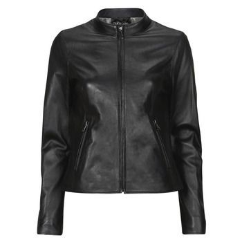 BEA  women's Leather jacket in Black