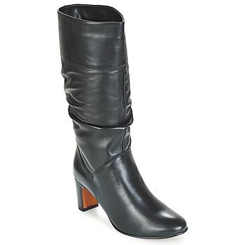 SARA  women's High Boots in Black. Sizes available:7.5