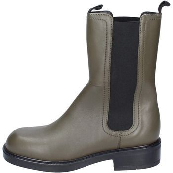 EX147  women's Low Ankle Boots in Green