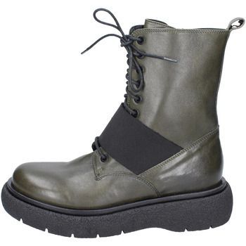 EX152  women's Low Ankle Boots in Green